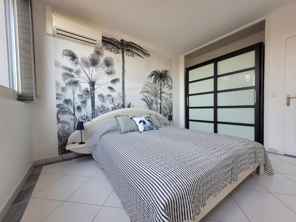 Villa Palm' Issambres 6-7 Personnes, Clim, Avec Piscine, Jardin Et Parking Prives La Garonnette-Plage Екстер'єр фото