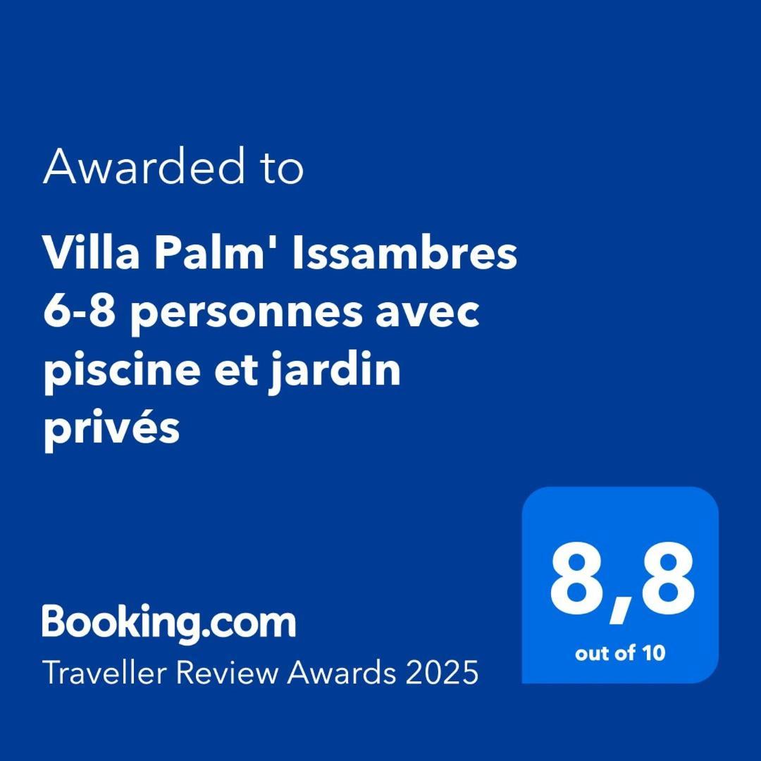 Villa Palm' Issambres 6-7 Personnes, Clim, Avec Piscine, Jardin Et Parking Prives La Garonnette-Plage Екстер'єр фото